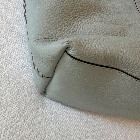 Rebecca Minkoff Panama Leather Tote Light Blue - Picture 7 of 15